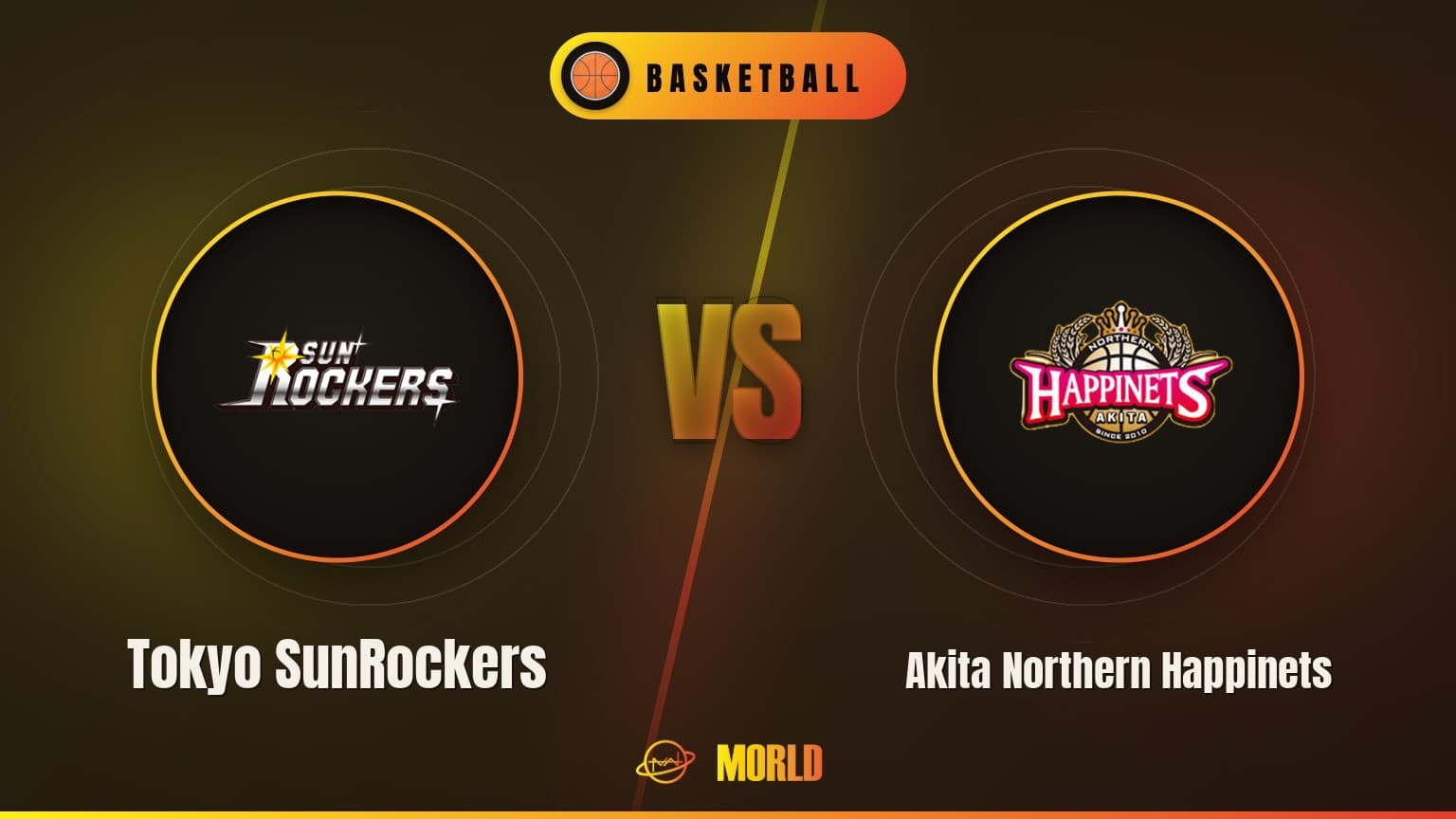 [Japanese B1 League] Tokyo SunRockers vs Akita Northern Happinets