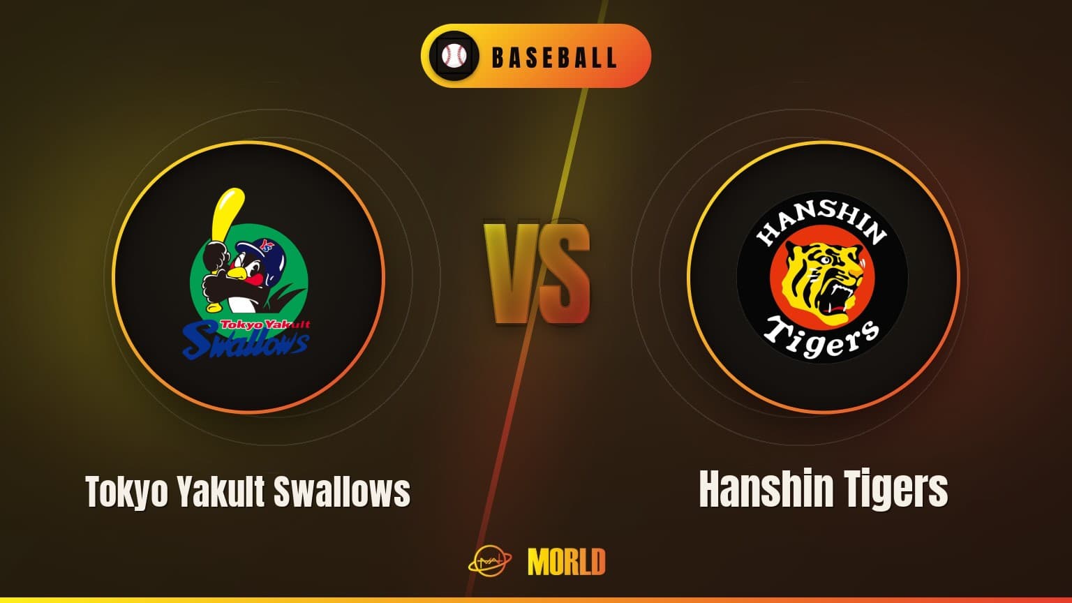 [Nippon Baseball League] Tokyo Yakult Swallows vs Hanshin Tigers