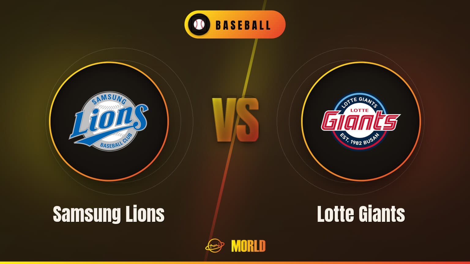 [Korean KBO League] Samsung Lions vs Lotte Giants