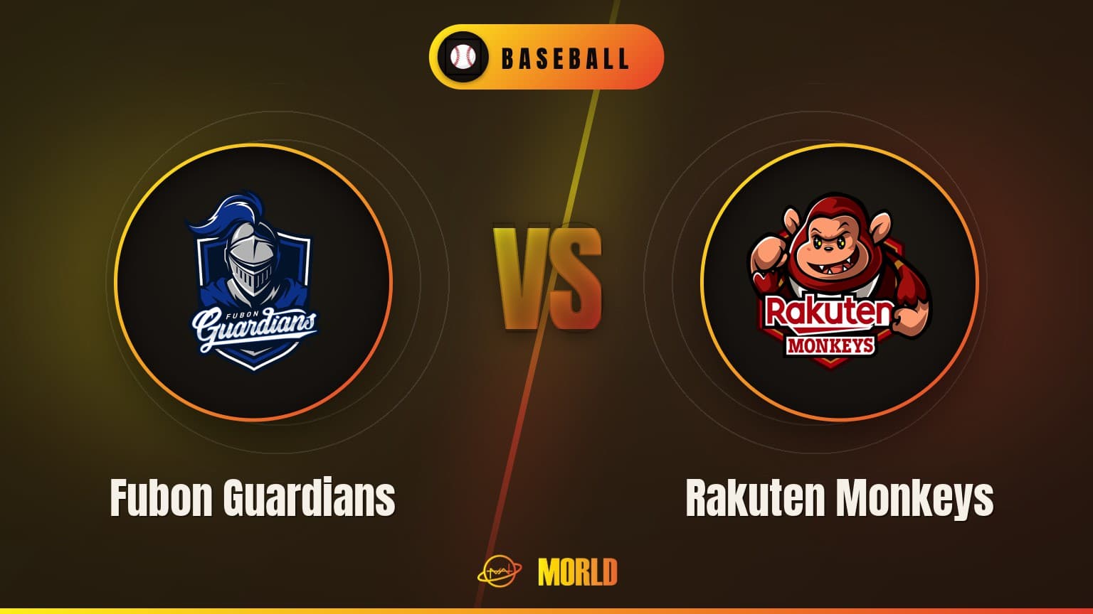 [Chinese Professional Baseball League] Fubon Guardians vs Rakuten Monkeys