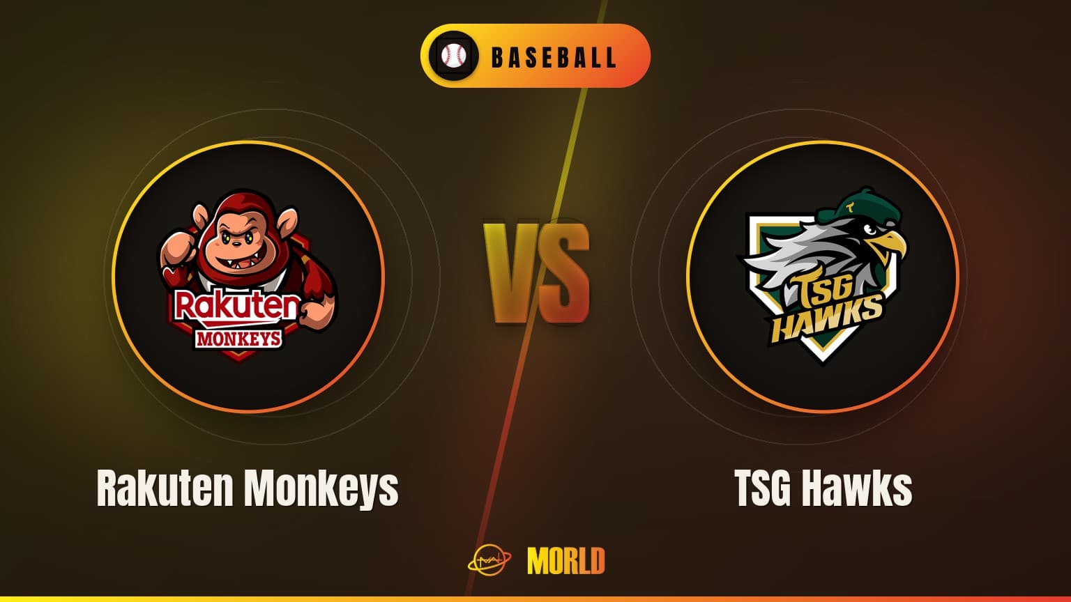 [Chinese Professional Baseball League] Rakuten Monkeys vs TSG Hawks