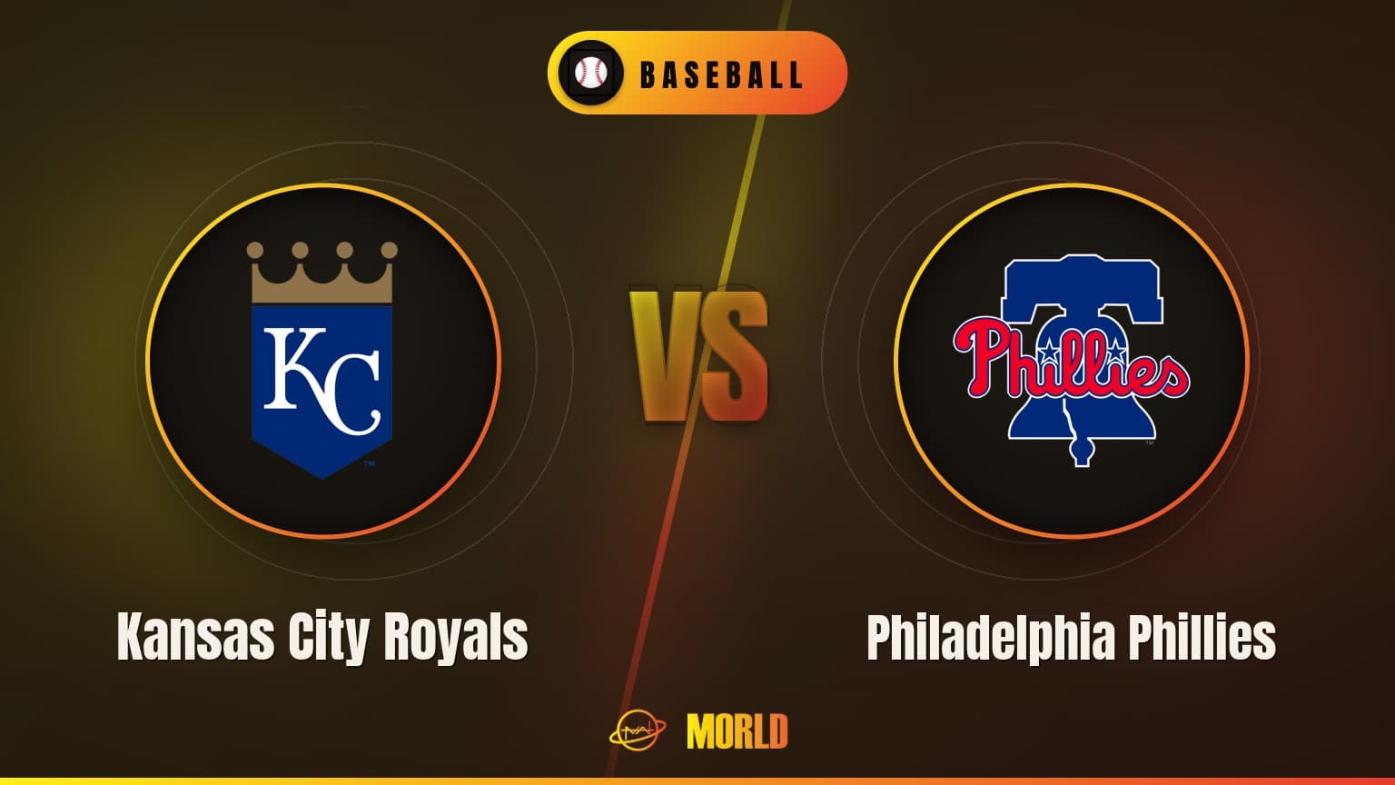 [MLB] Kansas City Royals vs Philadelphia Phillies