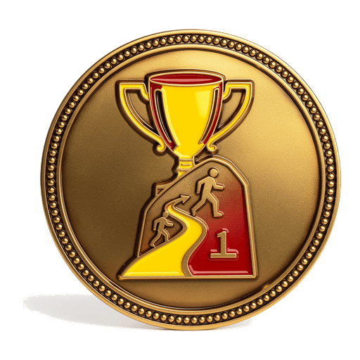 Morld achievement badge — milestone A