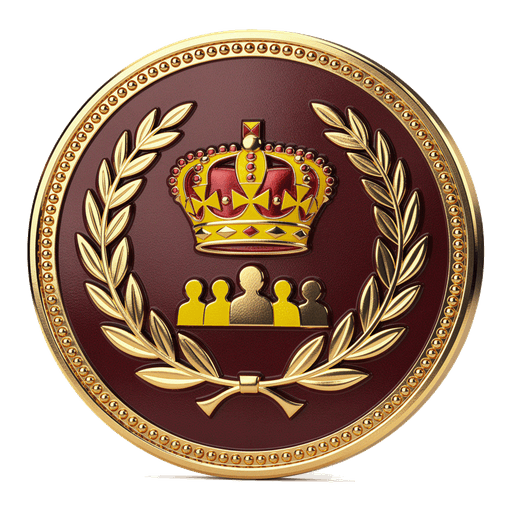 Morld achievement badge — social A