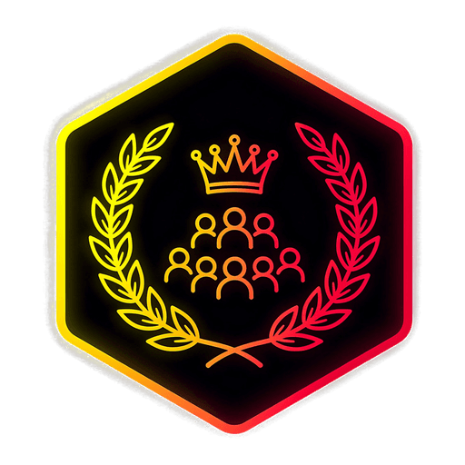 Morld achievement badge — social B